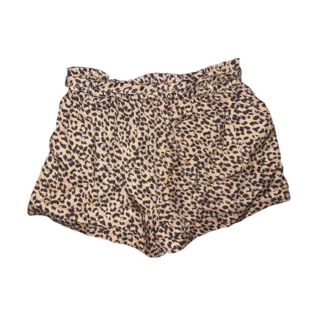 NWT Aerie Animal Print Belted Paperback Shorts Medium